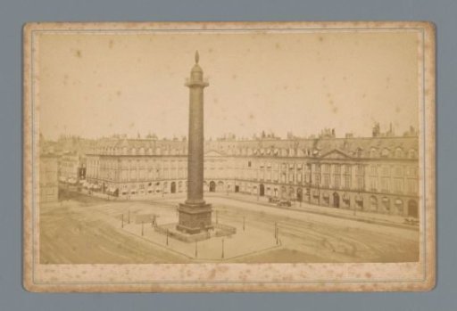 View of the Place Vendôme in Paris
