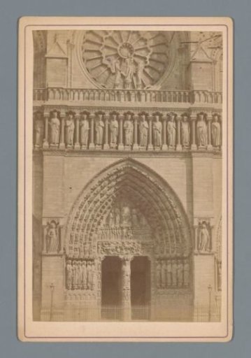 Portal of Notre-Dame in Paris