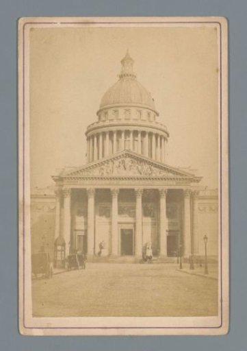 View of the Pantheon in Paris