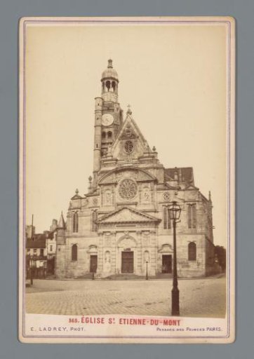 View of Saint-Étienne-du-Mont in Paris