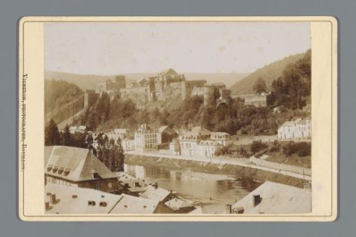 View of Bouillon with Castle