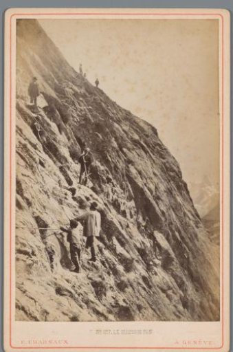 Mountaineers in Chamonix