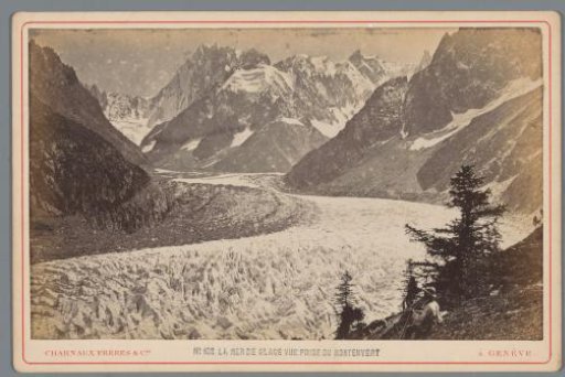 View over the Mer-de-Glace