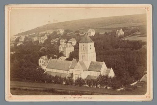 View of a Church in Etretat