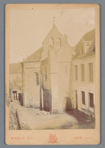 View of the Chapel of the Templars in Laon