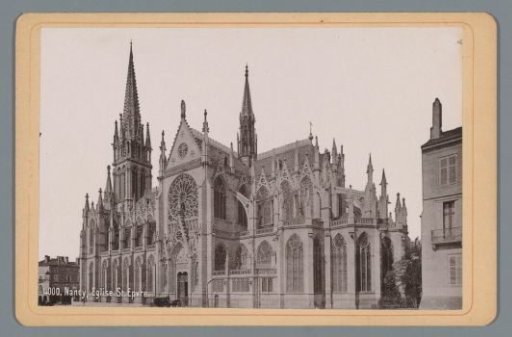 View of the Saint-Epvre at Nancy