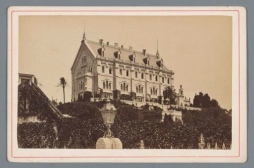 View of Villa Valrose at Nice