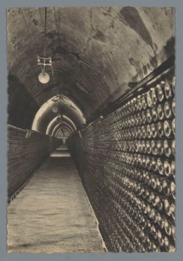 A wine gallery on slats