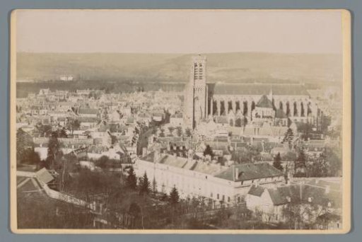 View of Soissons with Cathedral