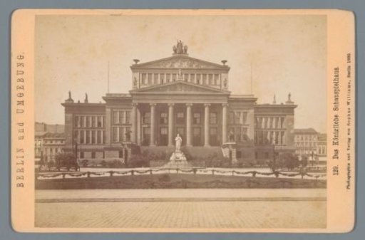 View of the Konzerthaus Berlin