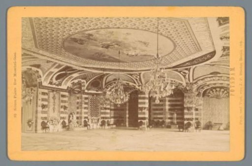 Interior of the Muschelsaal in the Neues Palais at Potsdam