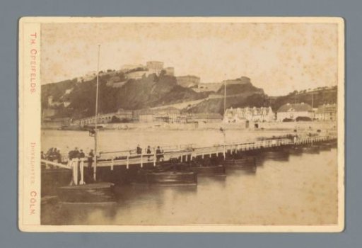 View of Fort Ehrenbreitstein in Koblenz