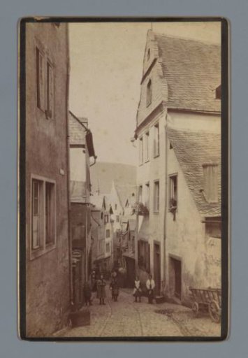 Street in Cochem on the Moselle
