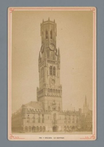 View of the Belfry in Bruges
