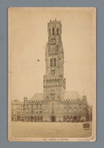 View of the Belfry in Bruges