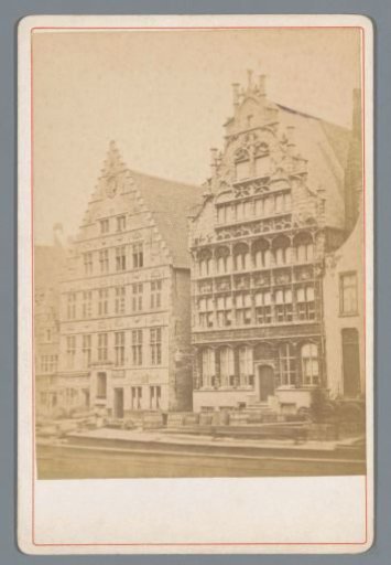 View of the Guild House of the Free Shipowners in Ghent