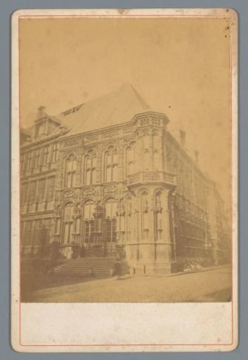View of the Town Hall in Ghent
