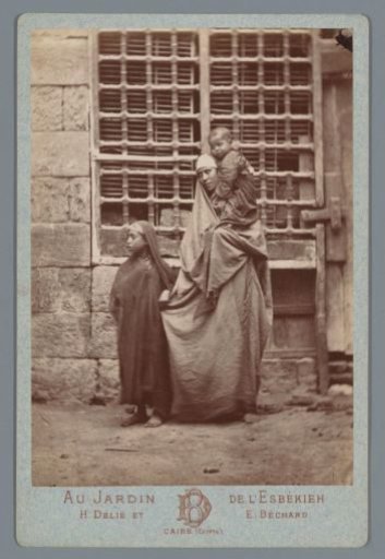 Woman with children