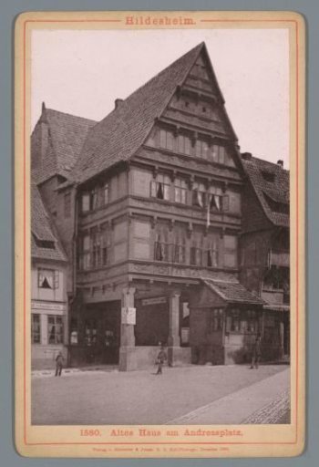 House on the Andreasplatz in Hildesheim