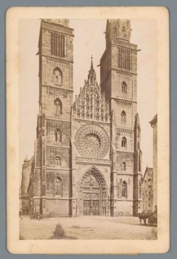 View of St. Lawrence's Church in Nuremberg