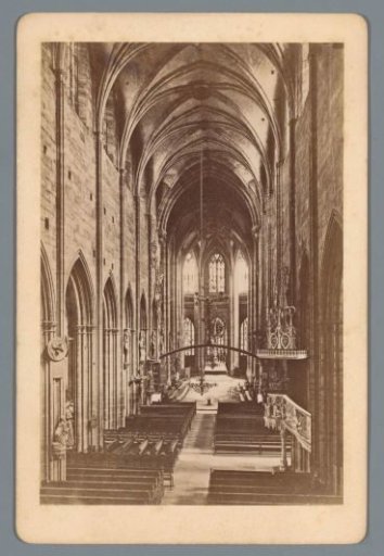Interior of St. Lawrence's Church in Nuremberg
