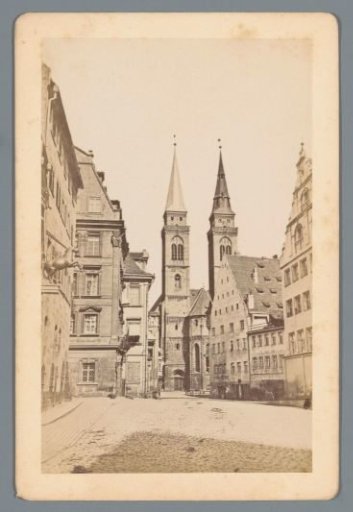 View of St. Sebaldus's Church in Nuremberg