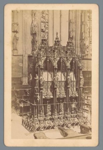 The tomb of St. Sebaldus in St. Sebaldus's Church in Nuremberg