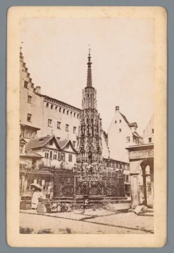 The Schöner Brunnen in Nuremberg