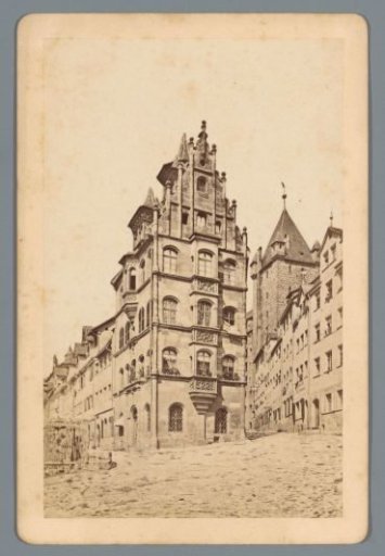 View of the Petersenhaus in Nuremberg