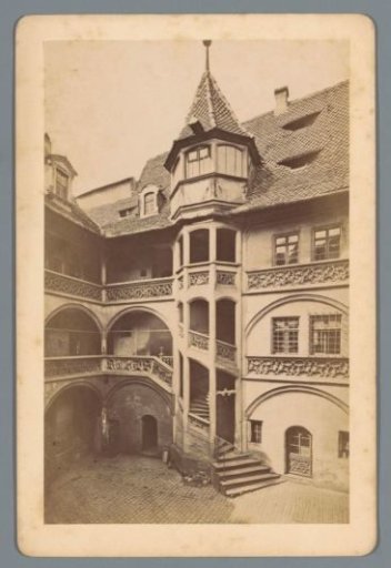 Courtyard of the Krafft House in Nuremberg