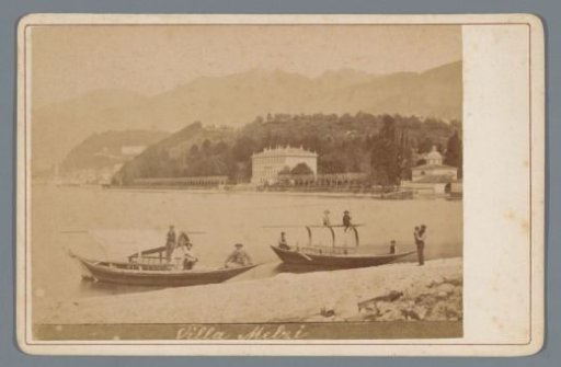 Lake Como with Villa Melzi