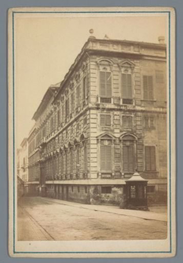 View of Palazzo Negrone in Genoa