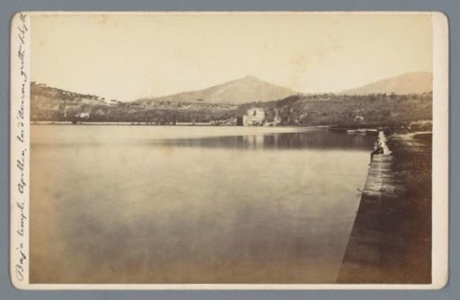 View of the Temple of Apollo, Lake Avernus, and the Cave of the Sibyl