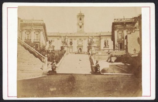 View of the Palazzo Senatorio in Rome