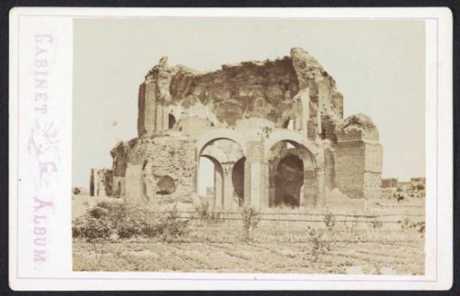 View of the Temple of Minerva Medica in Rome