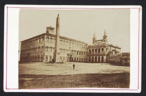 View of St. John Lateran in Rome