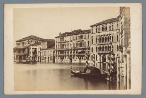 View of the Palazzo Foscari in Venice