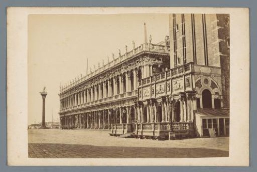 View of La Logetta on St. Mark's Square in Venice