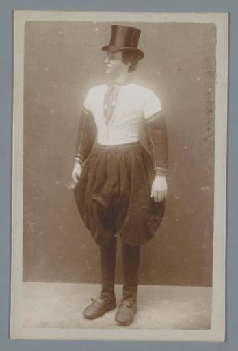 Doll in costume of Marken