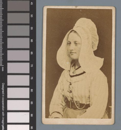 Portrait of an unknown woman in the probable costume of North Brabant