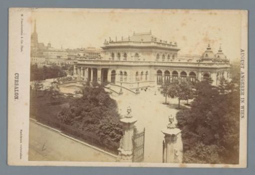 View of the Kursalon Hübner in Vienna
