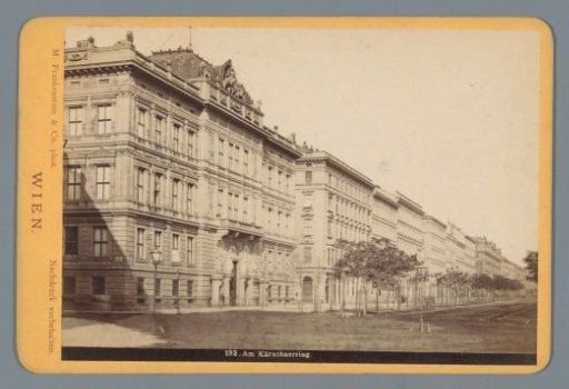 View of the Kärntner Ring in Vienna
