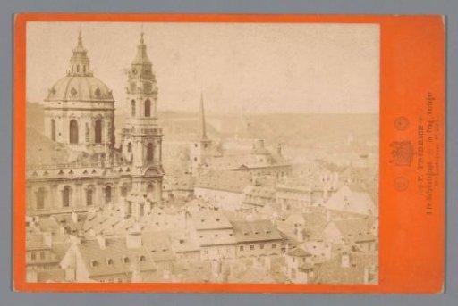 View of Prague with the Church of Saint Nicholas
