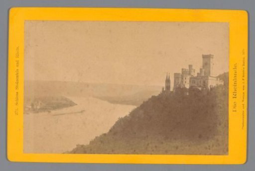View of Stolzenfels Castle and the Rhine
