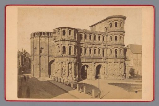 View of the Porta Nigra in Trier