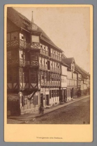 View of the former Town Hall in Wernigerode