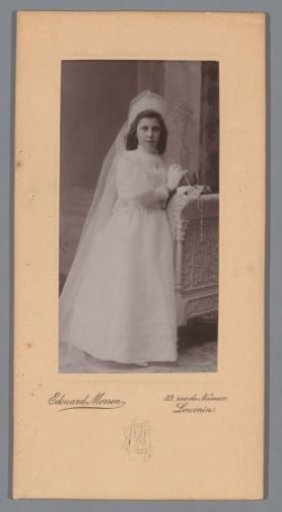 Portrait of an unknown bride