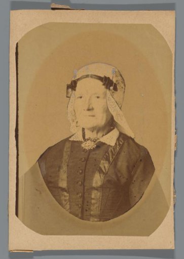 Portrait of an Unknown Woman with Cap and Ear Muffs