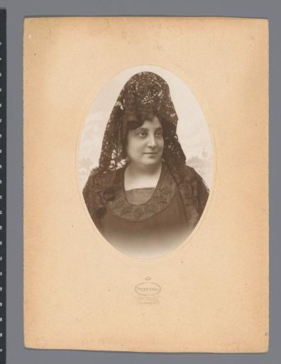 Portrait of an unknown Spanish woman