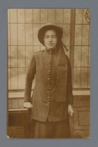 Portrait of an Unknown Woman in the Uniform of the Salvation Army